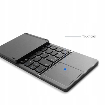 Беспроводная складная Bluetooth-клавиатура B033