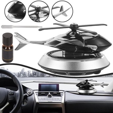 HELIKOPTER SOLARNY DYFUZOR ZAPACHOWY DO SAMOCHODU, DEKORACJA WNĘTRZ