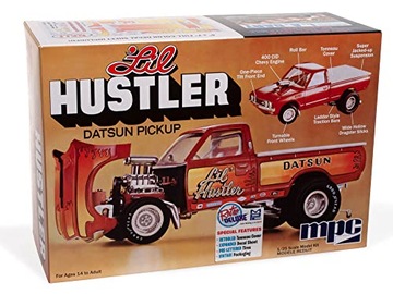 MPC MPC982/12 1/25 1975 Datsun Pick-Up, Li`l Hustler Model kit, Multicolour