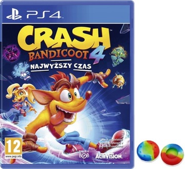CRASH BANDICOOT 4 NAJWYŻSZY CZAS PL PS4 + GRATIS