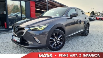 Mazda CX-3 Crossover 2.0 SKY-G 120KM 2017 Mazda CX-3 2.0Benz manual Navi kamera head up skora LIFT bezwypadek 2.0