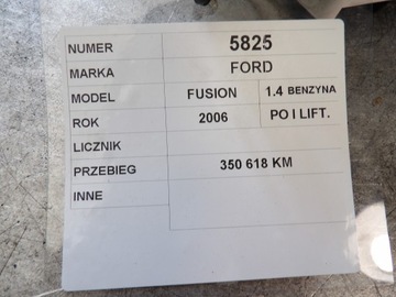 FORD FUSION BUDÍKY PŘÍSTROJOVÁ DESKA 6S6T-10849-AF