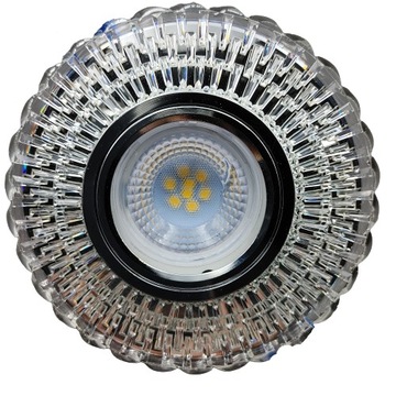 Встраиваемый потолочный светильник с серебряными галогенными лампами, GU10 LED STRIP