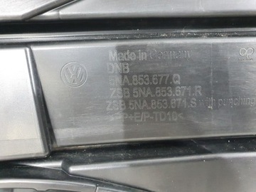 VW Tiguan 2 II 5NA R line Lift 20 — Передний бампер