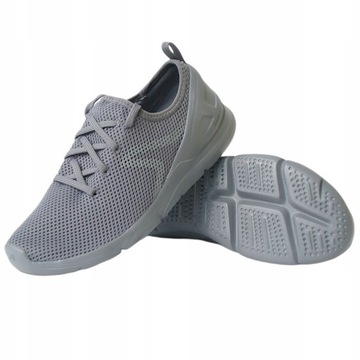 Buty męskie Newfeel lekkie oddychające szare 43