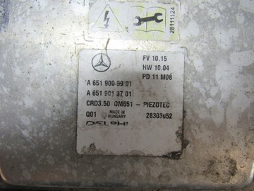 MERCEDES E W212 212 W204 W207 JEDNOTKA ŘÍZENÍ MOTORU A6519005901