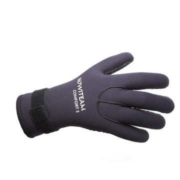 Rękawice neoprenowe NowiTeam Comfort 5mm, Rozmiar: S