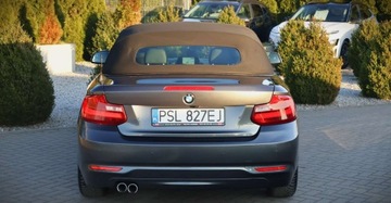 BMW Seria 2 F22-F23-F45-F46 Cabrio 220d 190KM 2015 BMW Seria 2 (nR. ) 2.0 d 190 KM Autoamt Navi Kamera Klima Tempomat Gwara, zdjęcie 13