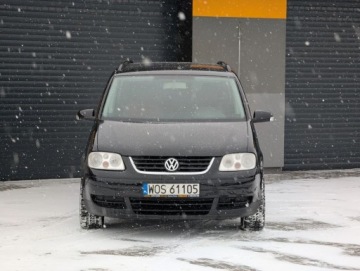 Volkswagen Touran I 1.6 102KM 2004 Volkswagen Touran Navi Alu Tempomat Serwis Gwarancja 1.6 BenzynaLPG 102KM, zdjęcie 1
