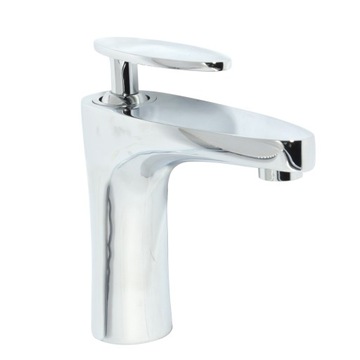 Bateria umywalkowa standardowa chrom srebrna