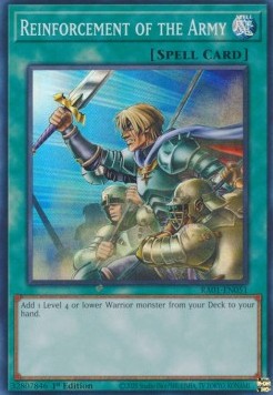 Yu-Gi-Oh! TCG: Reinforcement of the Army (V.1) (RA01)