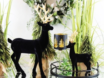 Серебряное светодиодное украшение для елки DEcodomi