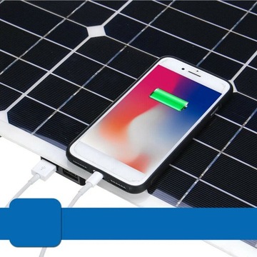 СОЛНЕЧНАЯ ПАНЕЛЬ СОЛНЕЧНЫЙ КОМПЛЕКТ 100 Вт, РЕГУЛЯТОР 12 В