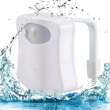 СВЕТОДИОДНАЯ ЛАМПА ДЛЯ ТУАЛЕТА, ДАТЧИК ДВИЖЕНИЯ И СВЕТА