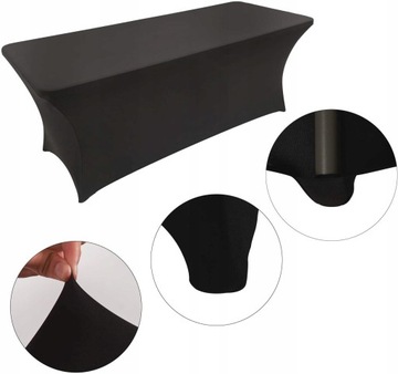 ЭЛАСТИЧНОЕ ПОКРЫТИЕ ДЛЯ БАНКЕТНОГО СТОЛА 180 СМ СПАНДЕКС