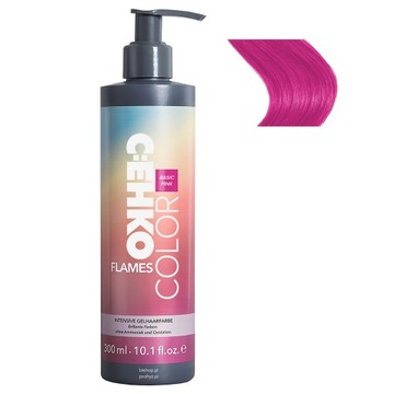 Farba w żelu do włosów różowa C:ehko Color Flames PROFRYZ 300 ml