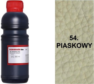 PIASKOWY 54 PIASKOWA FARBA RENOSKÓR 200 ml WILBRA DO RENOWACJI SKÓRY LAKIER