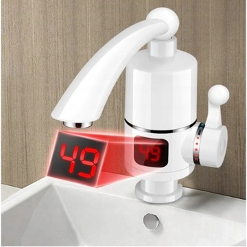 МГНОВЕННЫЙ ВОДОНАГРЕВАТЕЛЬ 3КВТ ЖК ЭЛЕКТРИЧЕСКИЙ