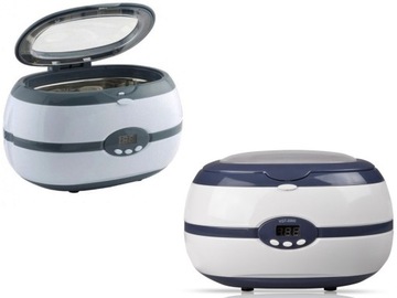 MYJKA ULTRADŹWIĘKOWA STERYLIZATOR BIŻUTERIA 600ML KOSMETYCZNY MANICURE