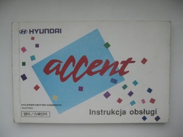 HYUNDAI ACCENT 94-00 Руководство по эксплуатации на польском языке