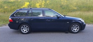 BMW Seria 5 E60 Sedan 2.5 525i 218KM 2006 BMW 5 E61 525i 218KM AUTOMAT Rude Skóry Komforty Xenon Nawigacja Zadbana, zdjęcie 3