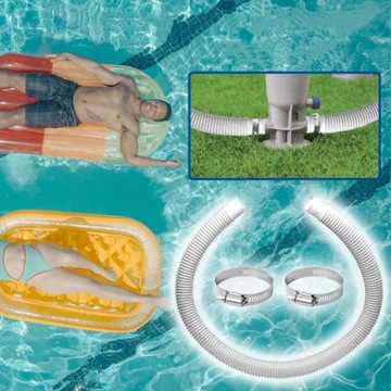 Шланг для насоса для бассейна с фильтром Intex, труба 32 мм, 150 см