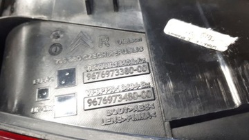 CITROEN DS-3 2009-2014 SVĚTLO PRAVÁ ZADNÍ