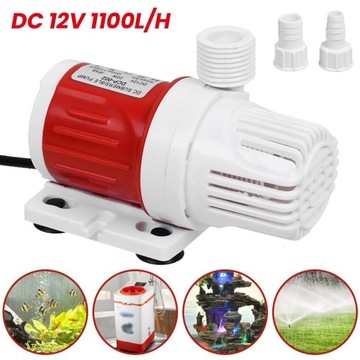 AMFIBIA ZATAPIALNA POMPA WODNA DC 12V, AUTOMATYCZNE ZATRZYMANIE, 1100 L / H