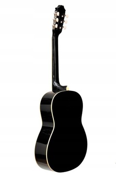 GITARA KLASYCZNA 4/4 SEVILLA BLACK GLOSS + AKCESORIA + GRATISY