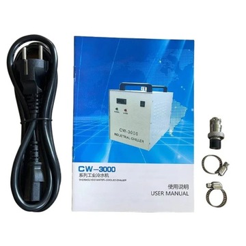 Chiller CW3000 Chłodnica DO Plotera Laserowego CO2 9L Przemysłowa do 60W 80W