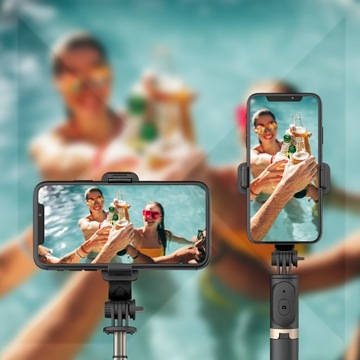 WOZINSKY KIJEK Selfie Stick Tripod Uchwyt PILOT Bluetooth STATYW - JAKOŚĆ