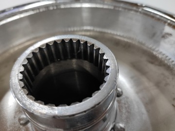 PIASTA KOŁO PÓŁBĘBEN CHROM M-72