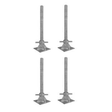 Основание НАКЛОННАЯ ножка рамы лесов 50 см, оцинкованная