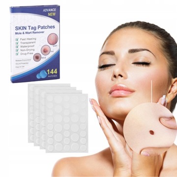 144 SZTUKI PLASTRY APLIKATOR NA WŁÓKNIAKI