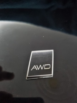 EMBLEMAT LOGO ZNACZEK VOLVO AWD NAKLEJKA 31391835 XC90
