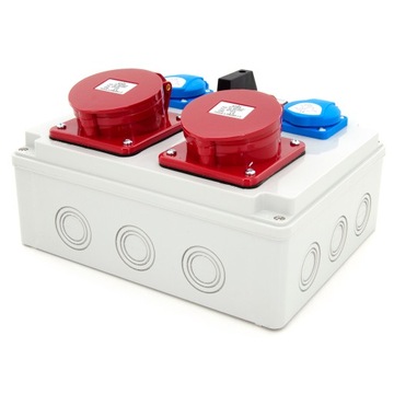 РАСПРЕДЕЛИТЕЛЬНЫЙ ЩИТ 2*32/5 2x230В ВЫКЛ. Л0П