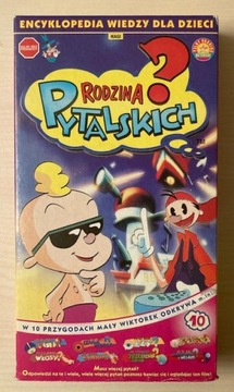 VHS RODZINA PYTALSKICH 10 Encyklopedia wiedzy dla dzieci
