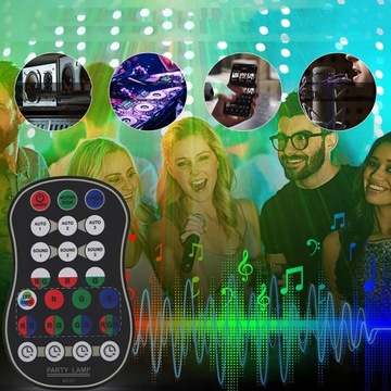 ДИСКО-ШАР СВЕТОДИОДНЫЙ RGB ОТРАЖАТЕЛЬ ДИСКО-ПРОЕКТОР