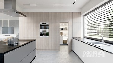 Дизайн дома Pióro Architekci-20 Зеркальная версия