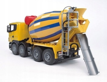 Bruder 03554 Игрушка бетономешалка Scania, пластик