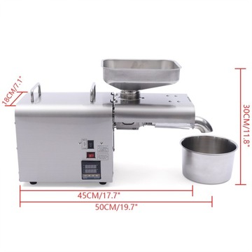 ДОМАШНИЙ ПРЕСС ДЛЯ ОТЖИМА МАСЛА 750ВТ МОЩНЫЙ