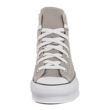 Buty Trampki na Platformie Converse CTAS Eva Lift Hi Totally Szare