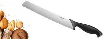 НОЖ ДЛЯ НАРЕЗКИ ХЛЕБА FISKARS С ДЛИННЫМИ ОСТРЫМИ ЗУБЧИКАМИ 23см