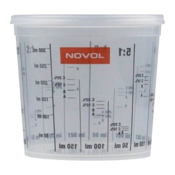 Kubek lakierniczy z podziałką Novol 750 ml