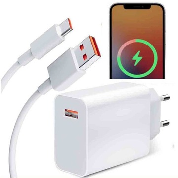 ZYBKA ŁADOWARKA DO XIAOMI REDMI 33W + KABEL 2