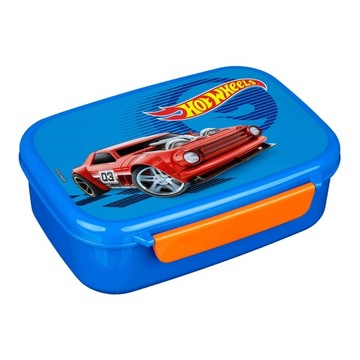 HOT WHEELS AUTA śniadaniówka chlebak z przegródką