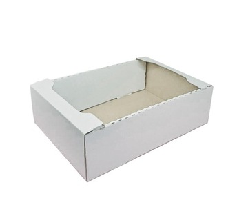 Karton otwarty cukierniczy transportowy mały 29,5x20x8,5cm