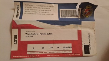 WISŁA KRAKÓW - POLONIA BYTOM 09-08-2008