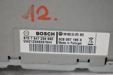 РАДИОБЛОК РАДИО VW RCD510 3C8057195X