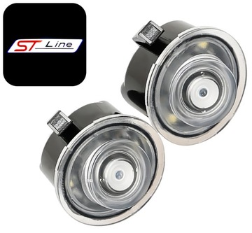 LED Projektor lusterka Ford St line Focus Mk4 Mondeo Mk5 S-Max Kuga Edge